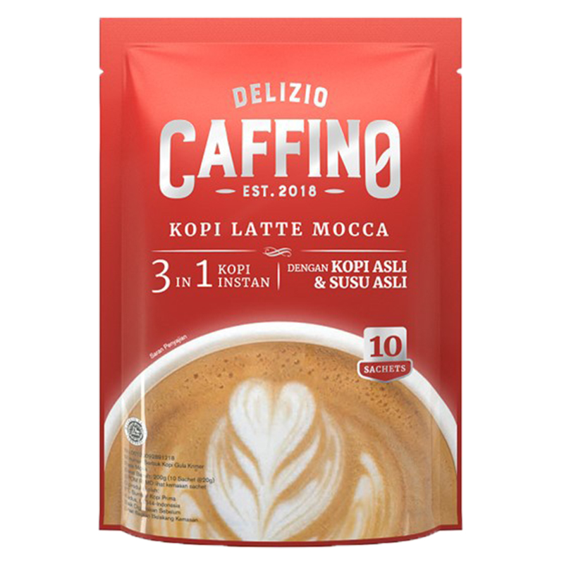 Caffino Kopi Latte Mocca Pouch